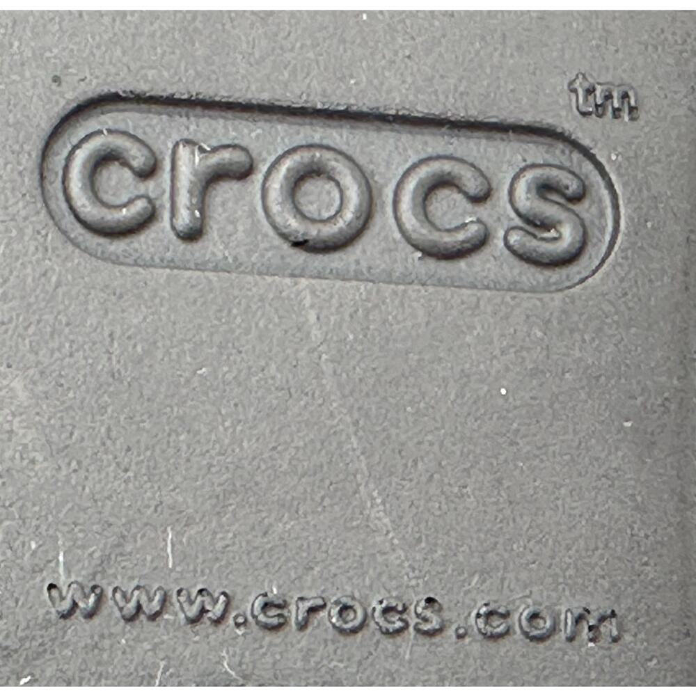 Crocs NWOT Leigh Wedge Heel Espresso Brown Suede Chelsea Ankle Fall Boots 10 - Picture 9 of 10